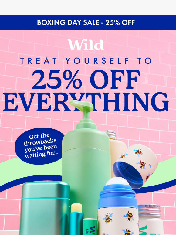 Boxing Day Sale Now Live!