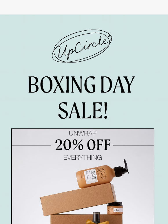 Our Boxing Day Sale is NOW ON!