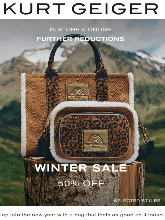 The Winter Sale | Further Reductions