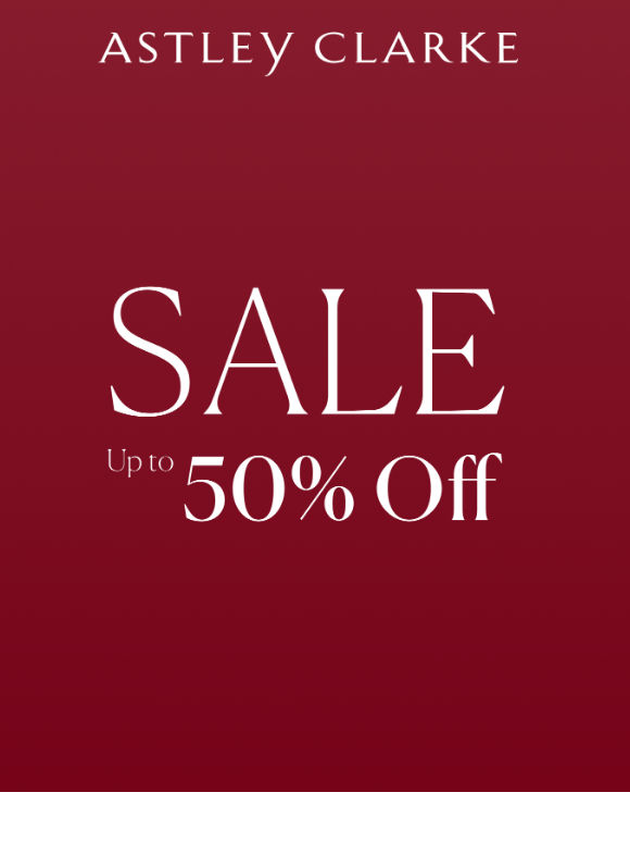 Up to 50% Off is Here!