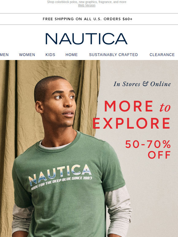 Take 50-70% off your wardrobe refresh