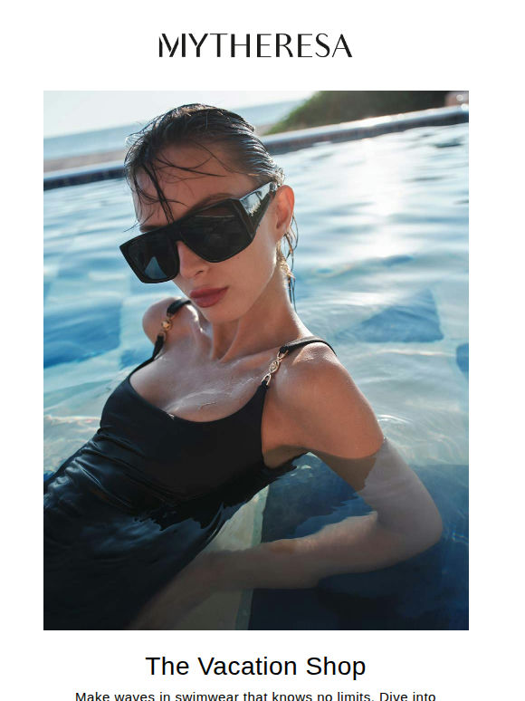 Versace, Zimmermann, and more from the Vacation Shop