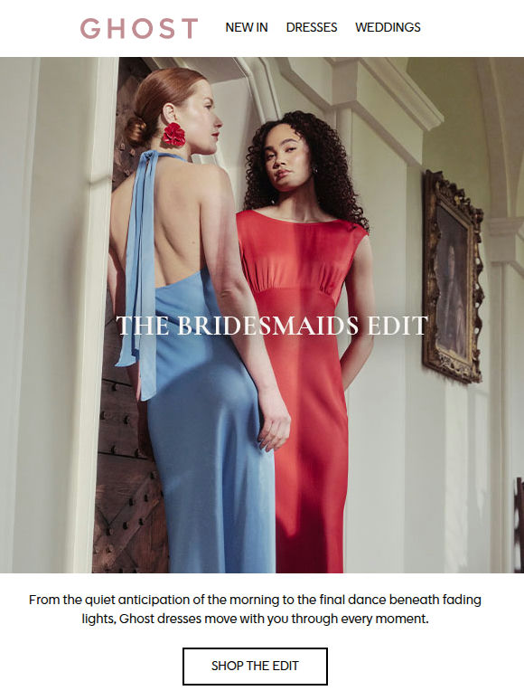 Introducing the Bridesmaids Edit