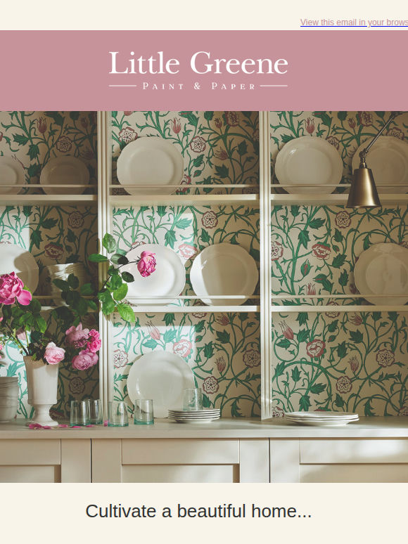 Wallpapers to cultivate a beautiful home...