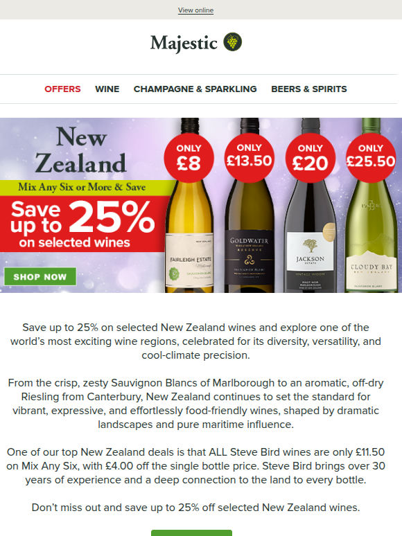 Save up to 25% on New Zealand