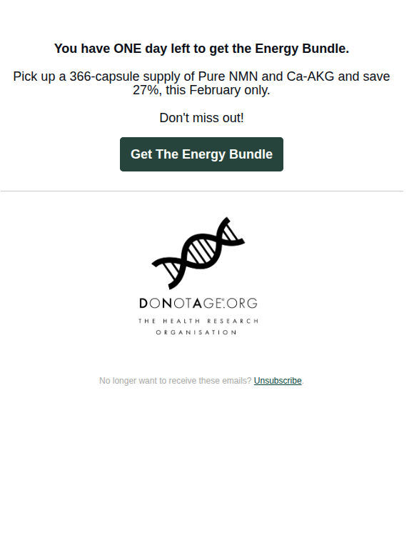 Energy Bundle - 1 Day Remaining! 🚨