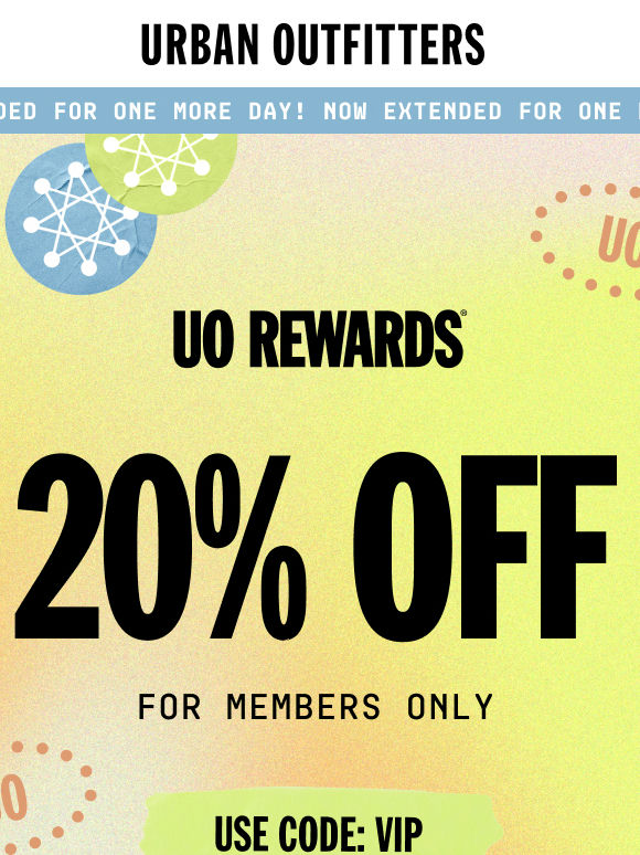 20% OFF NOW EXTENDED ⚠️