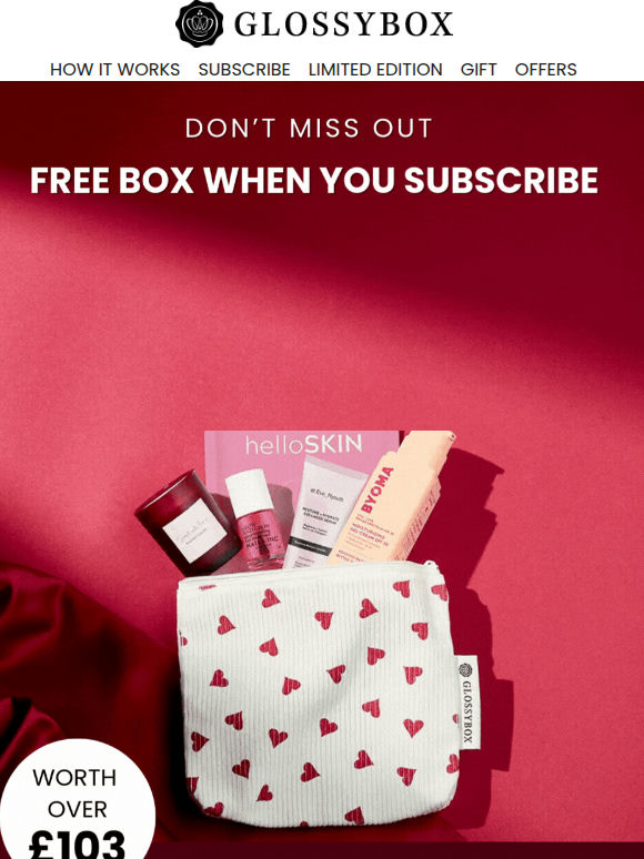 HURRY! £162 worth of beauty for £12.50