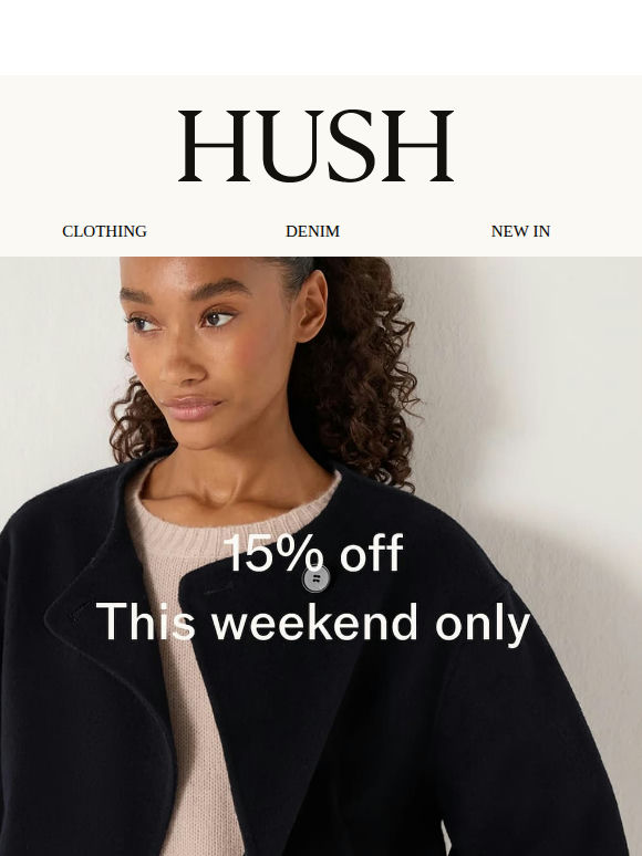 15% off : limited time only