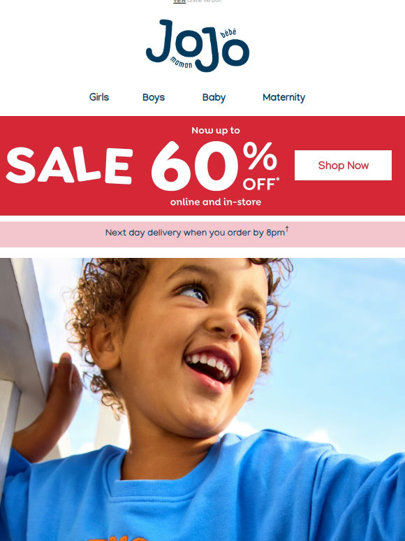 Ready for a holiday? Get styles next day!