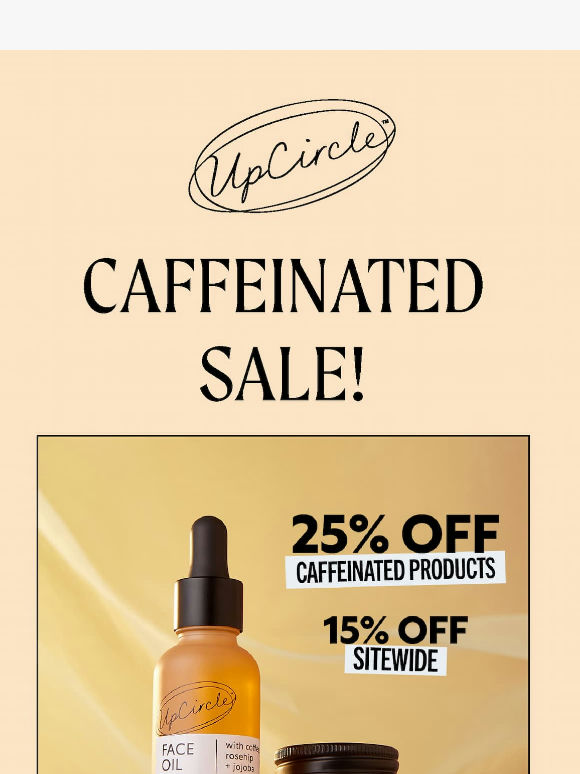 UpCircler, we're having a sale ☕