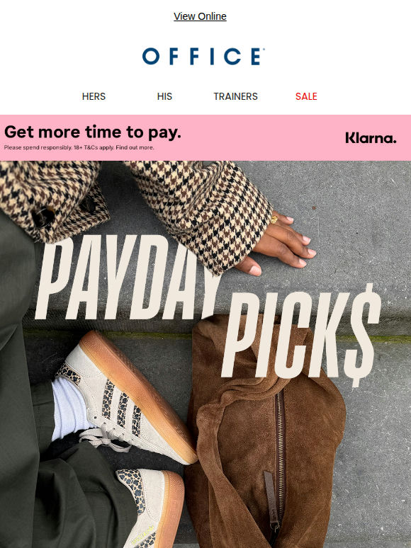 Your PAYDAY PICKS have arrived! 💫