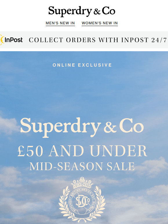 £50 & Under | Payday Sale Edit