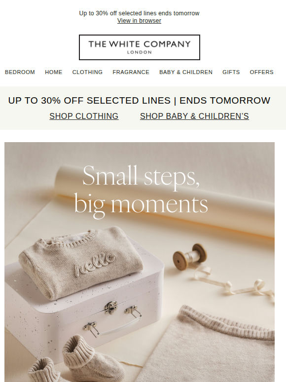 Gifts for baby's first moments