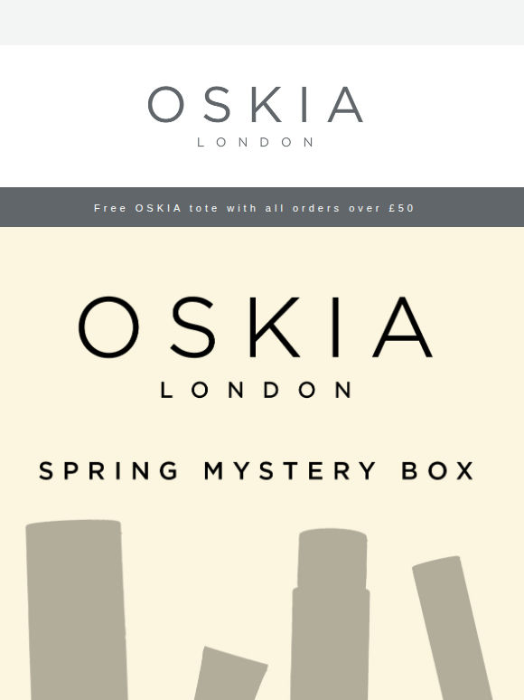 Save £86 With Our Spring Mystery Box