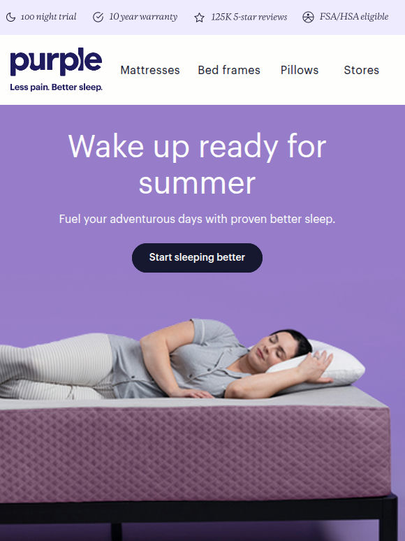 Summer’s more fun with great sleep