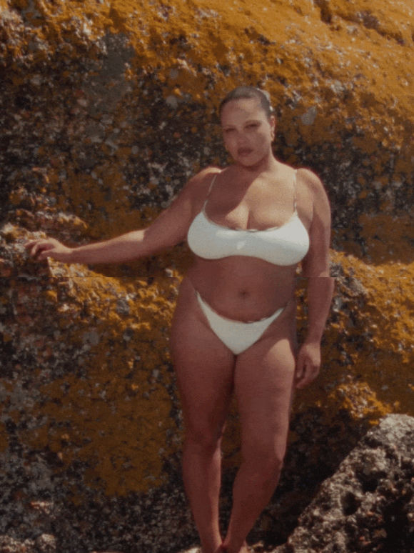 It’s here: Burberry x Hunza G swimwear
