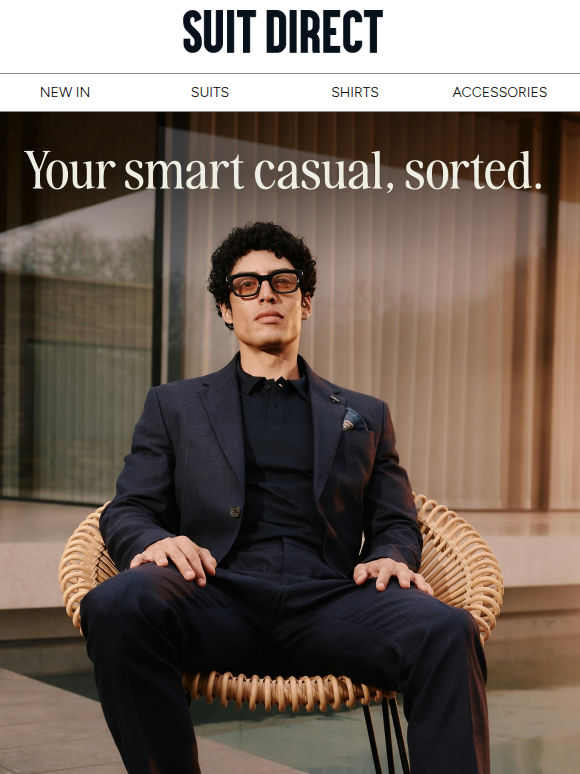 The smart-casual cheat code