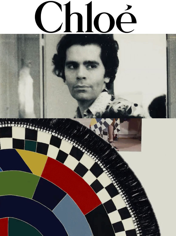 Chloé presents rare Karl Lagerfeld archive ensemble