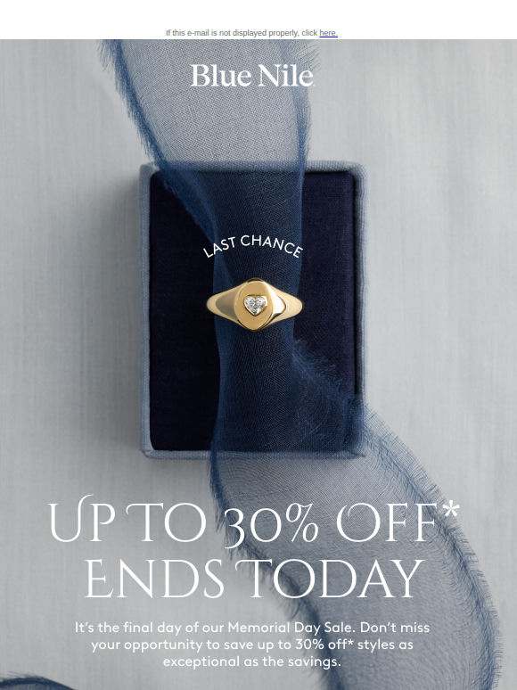 Don’t Miss Our Memorial Day Sale