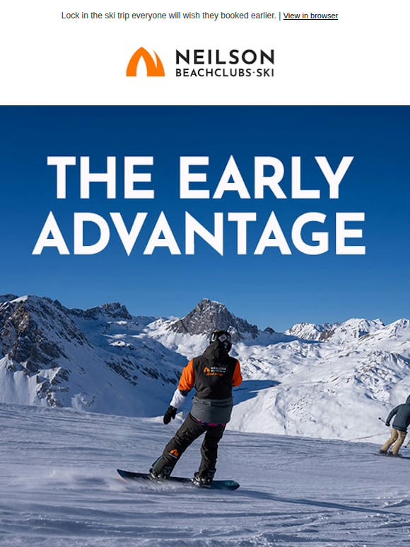 Get ahead of next winter from only £799pp