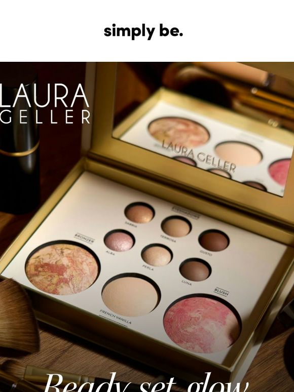 Get that Laura Geller glow ✨