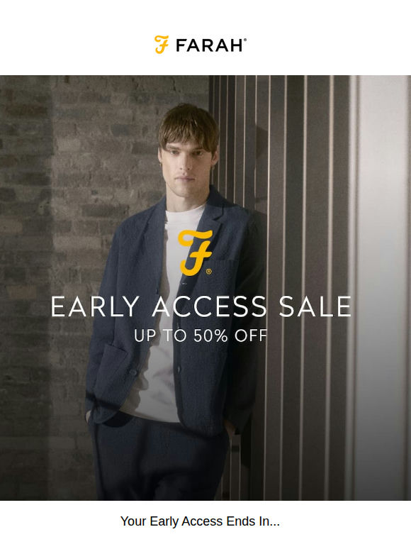 Up To 50% Off: Your 24-Hour VIP Exclusive