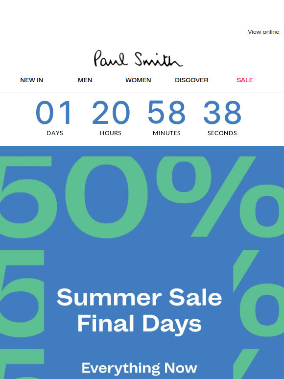 Final Days Of Sale