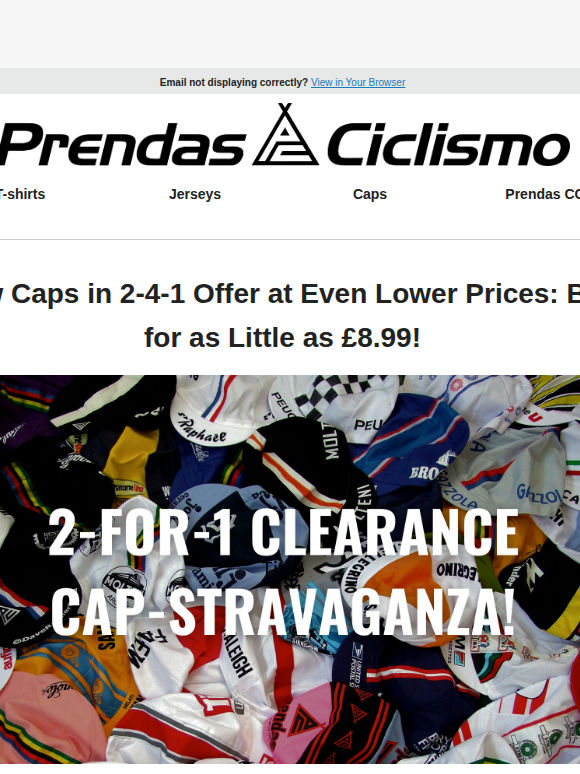 Don't Miss 2-4-1 Caps! 🔥