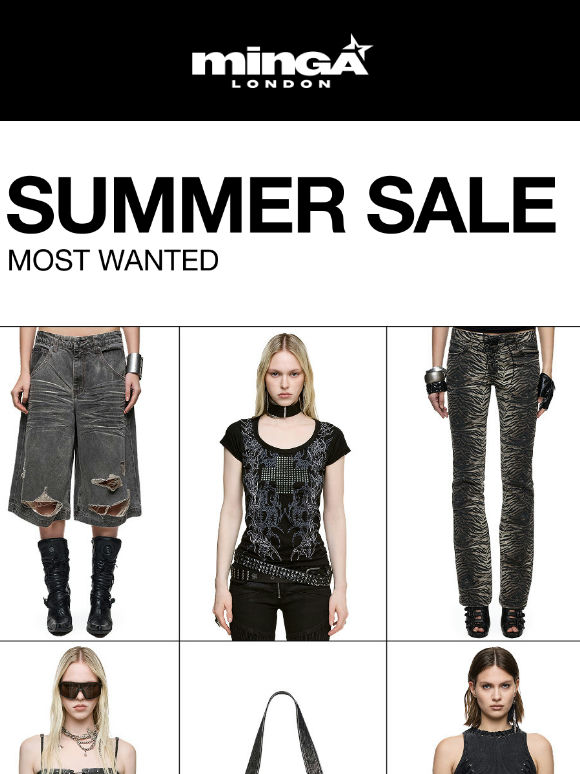 SUMMER SALE MOST WANTED