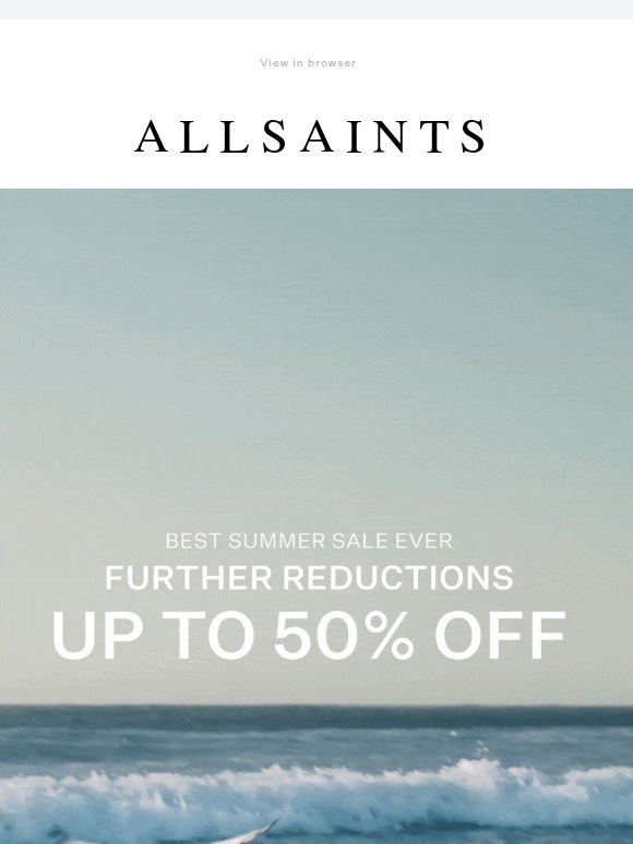 Heard the news? Further Sale reductions