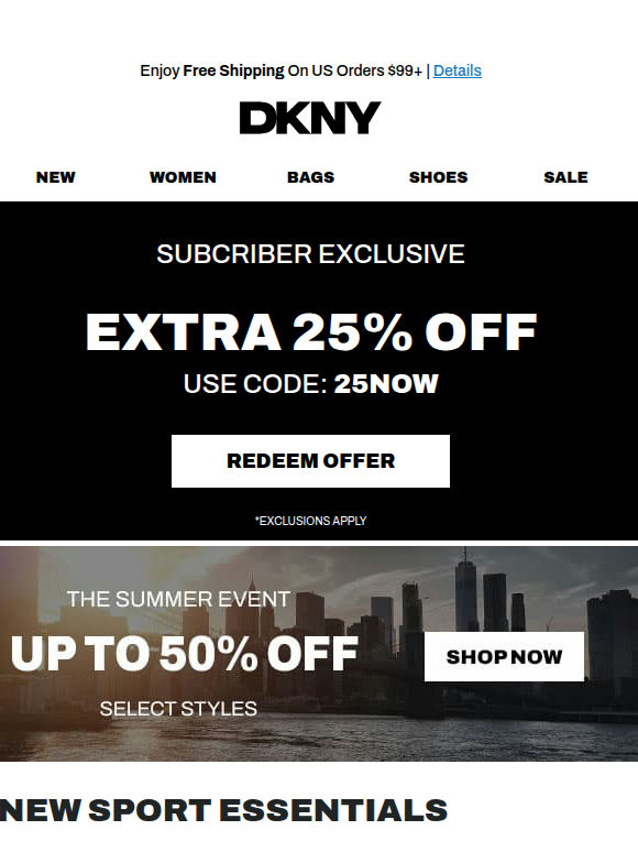 Extra 25% Off Our Summer Event | Use Code: 25NOW