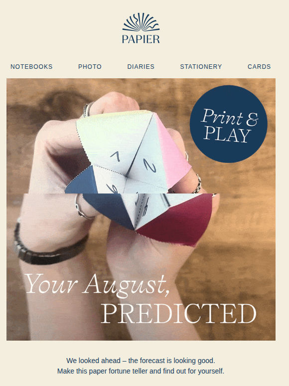 PRINT THIS: Your August fortune teller