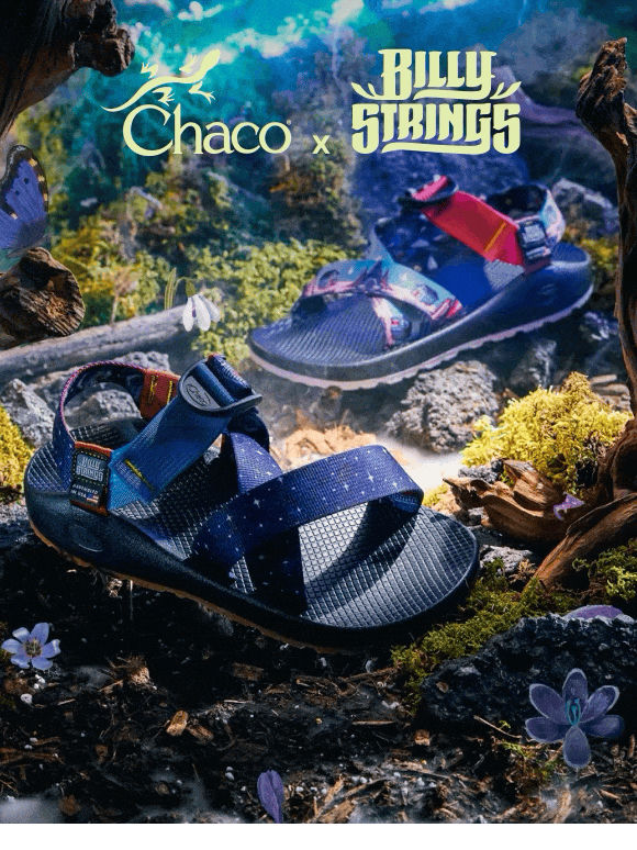Tune in! Billy Strings X Chaco collab is live!