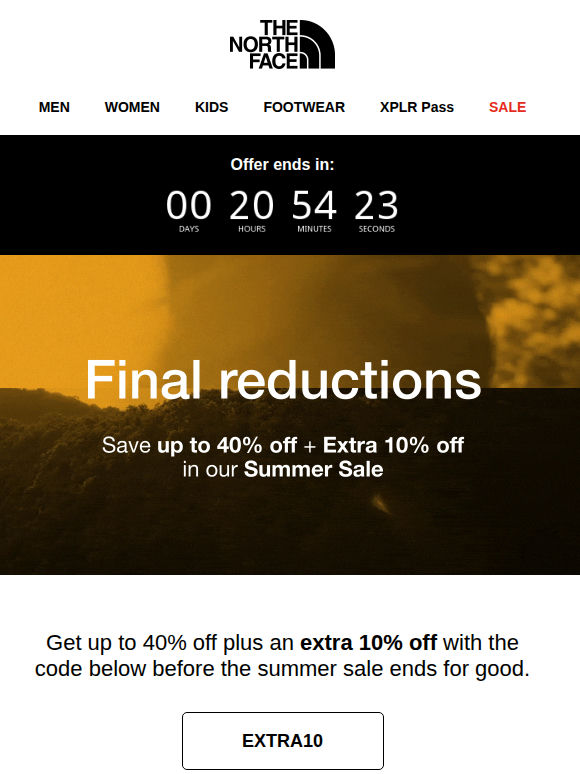 Last chance! Sale ends tomorrow ⏰