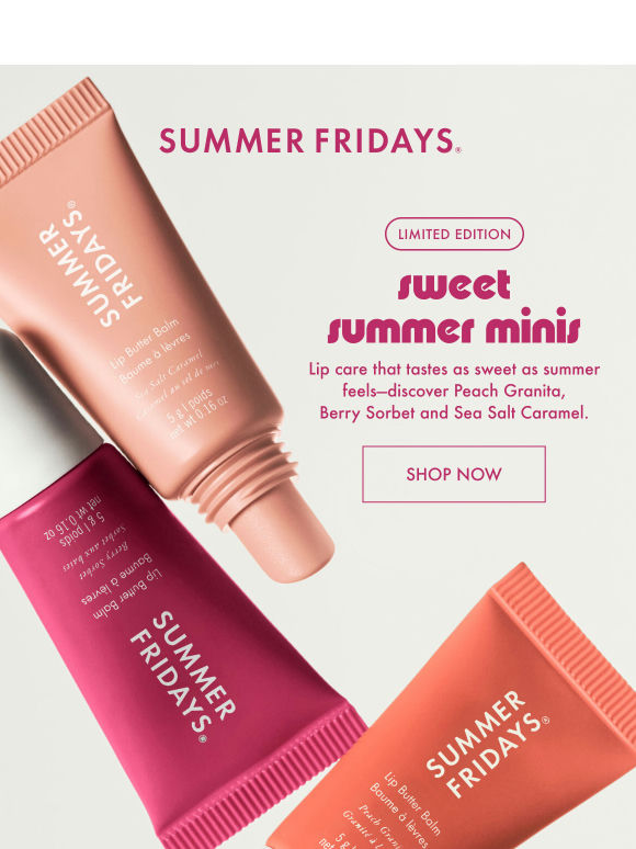 “So summery and perfect” 🍑 🍇🍨