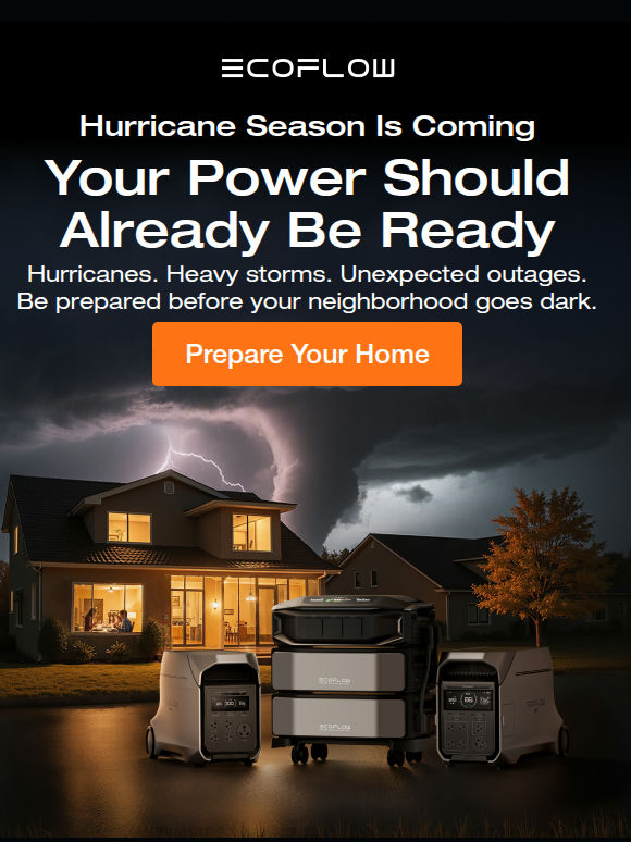 Hurricane Season Is Here. Stay Powered Through Outages.