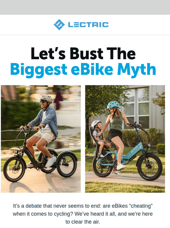 Is Riding an eBike Cheating?