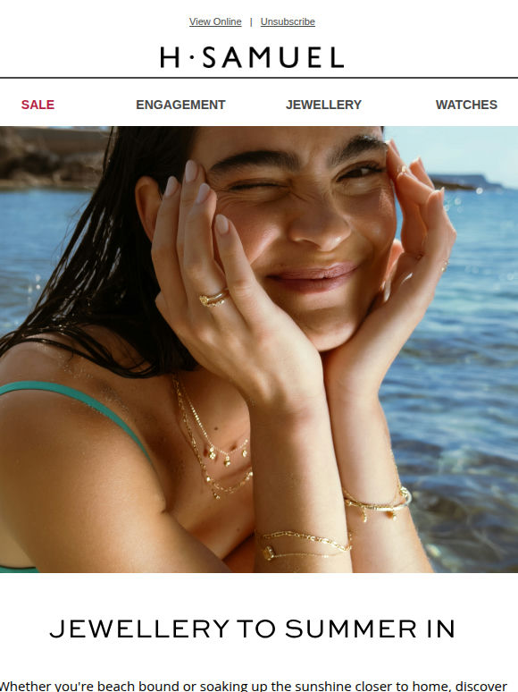 Jewellery to summer in