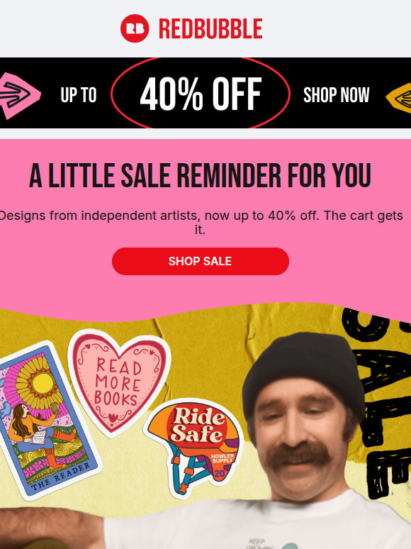 Your Sign to Shop: Up to 40% off 🪄