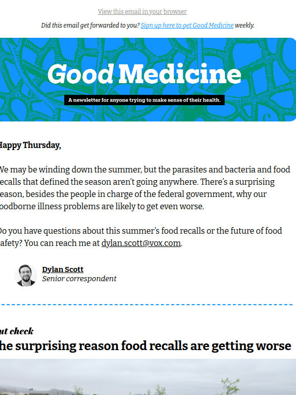 Are the food recalls ever going to end?