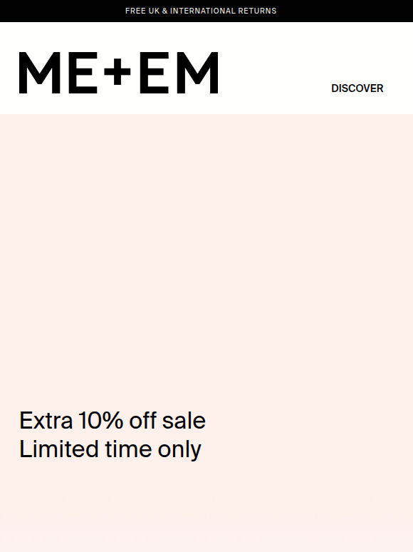 SALE | An Extra 10% Off Sale