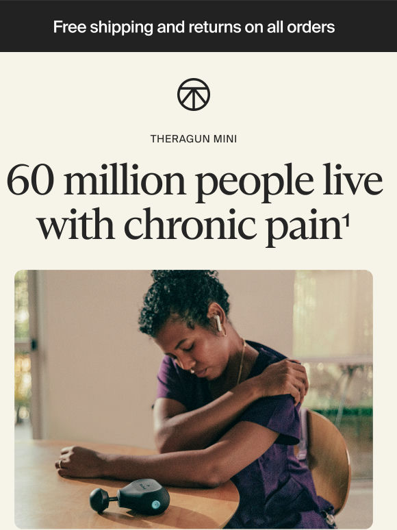 Are you one of 60 million with chronic pain?