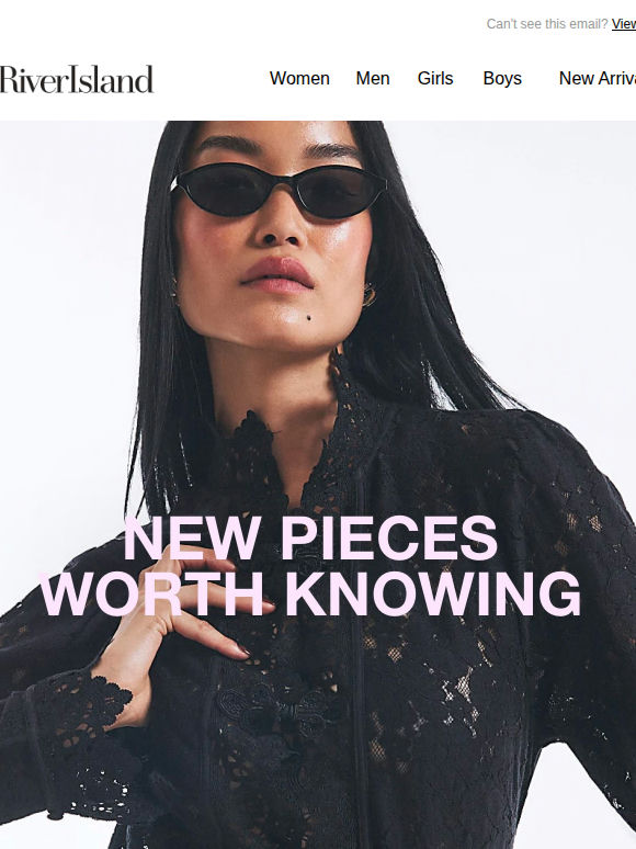 Today’s forecast? New arrivals.