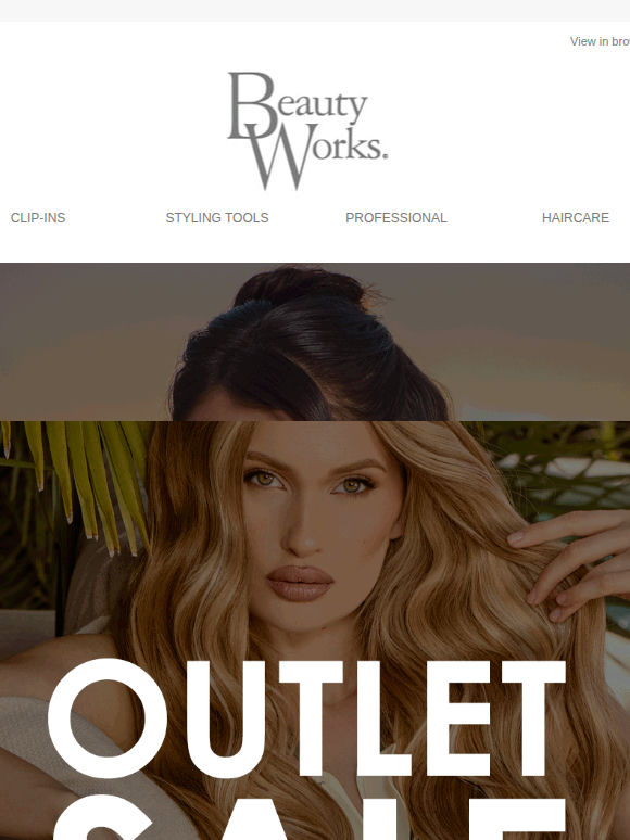 Our Outlet Sale continues 🛍️