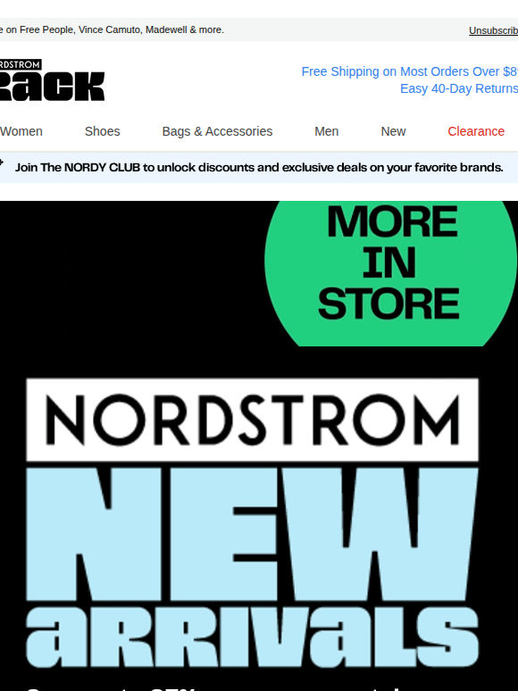 UP TO 70% OFF ❗Nordstrom NEW arrivals