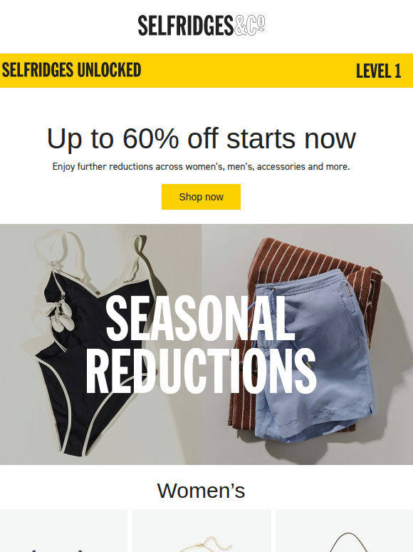 Up to 60% off