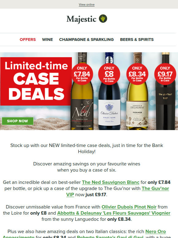 NEW limited-time case deals: The Ned, The Guv’nor VIP & more!