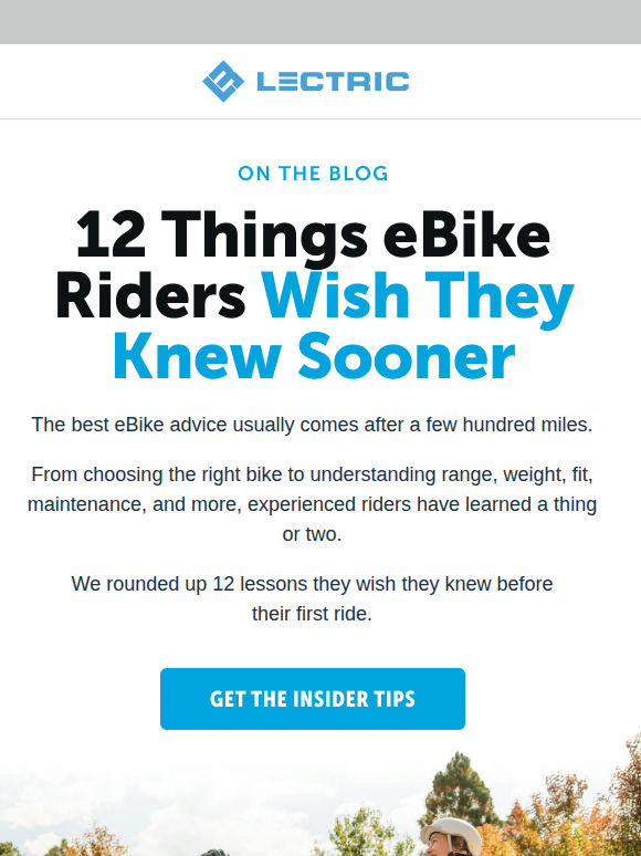 12 Things eBike Riders Wish They Knew Sooner