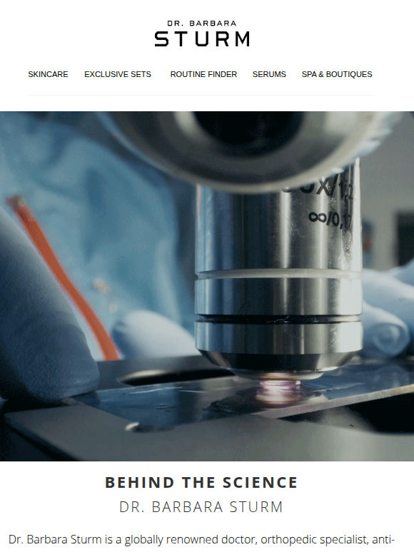 About Dr. Barbara Sturm